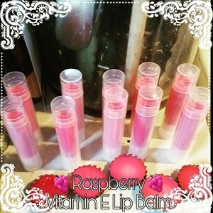 🍇💋Raspberry Vitamin E Lip balm💋🍇
