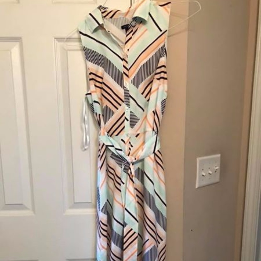 Ann Taylor Loft striped dress