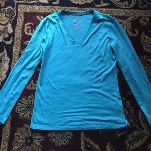 Turquoise Nike long sleeve