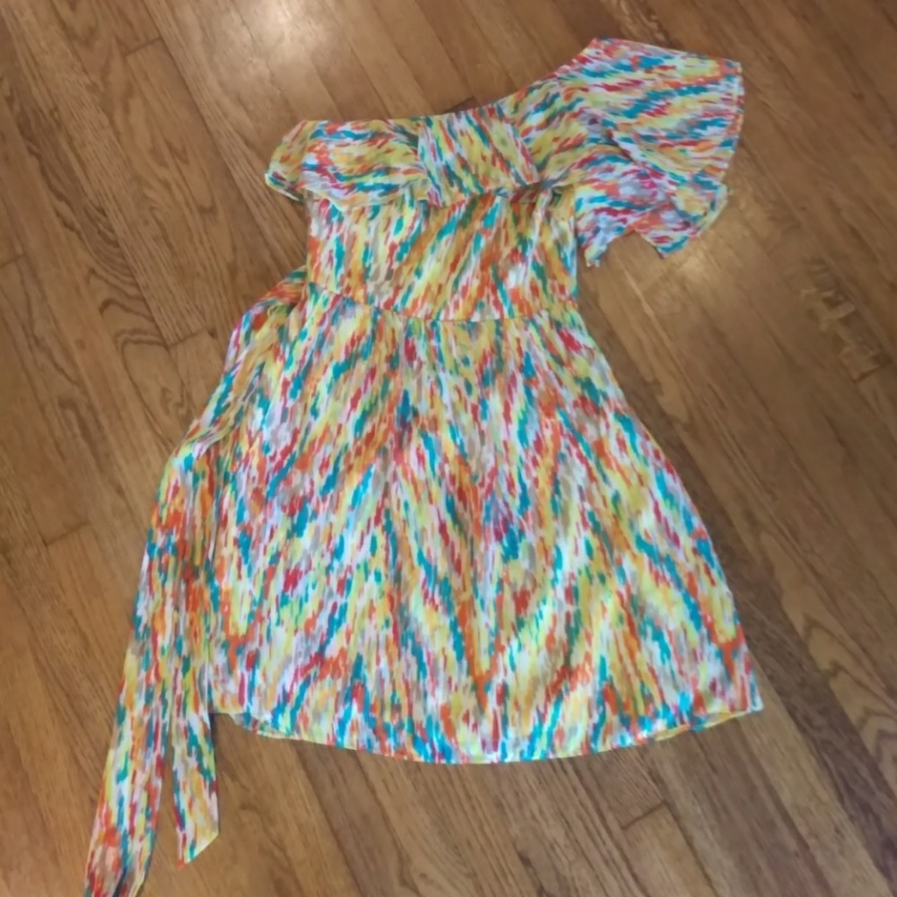 laundry by design one-shoulder dress