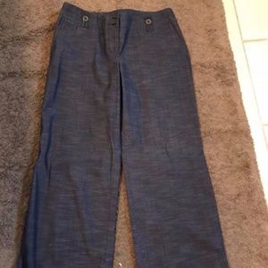 Ann Taylor denim slacks
