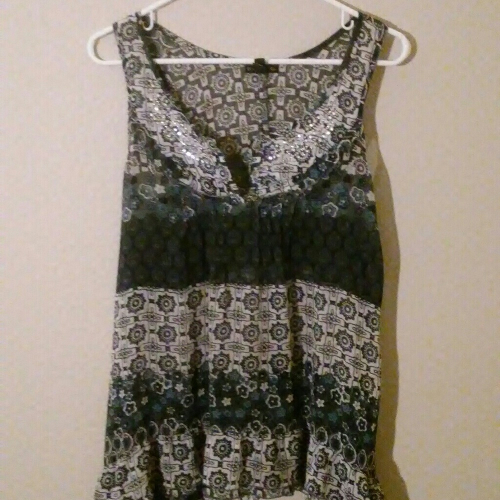 See through tank top