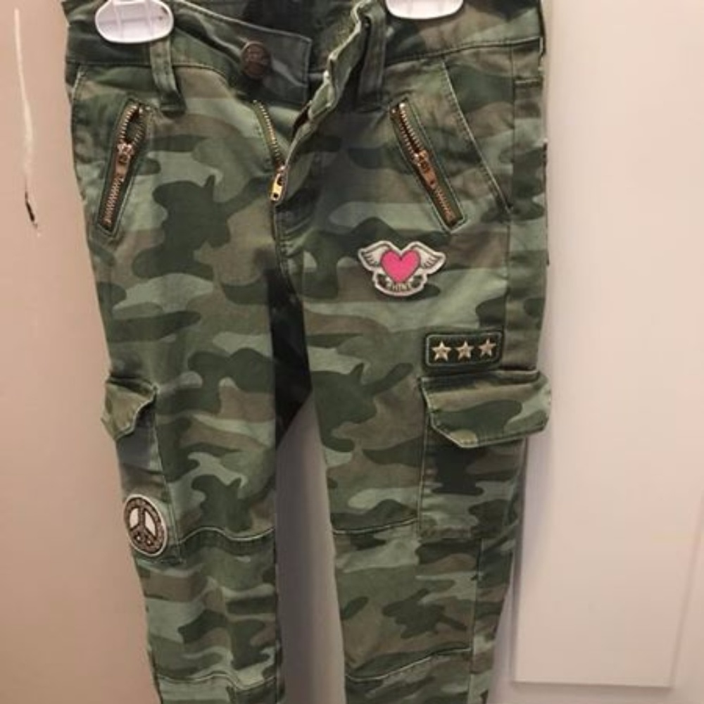 Girls camo pants from Justice