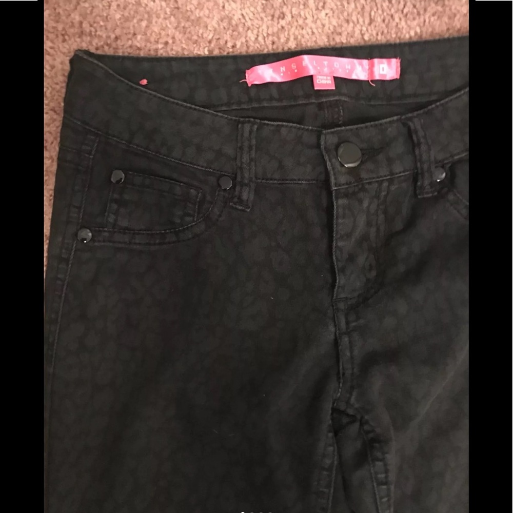 Cheetah print Skinny jeans