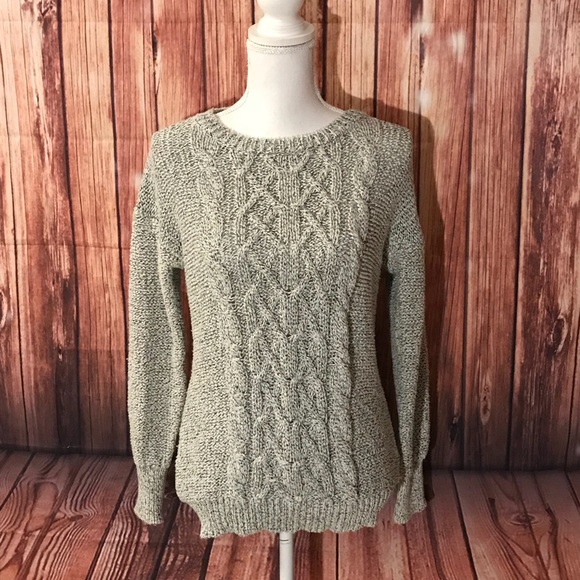 Anthropologie Sweaters - Anthropologie Gray Kaisely Sweater Size Medium