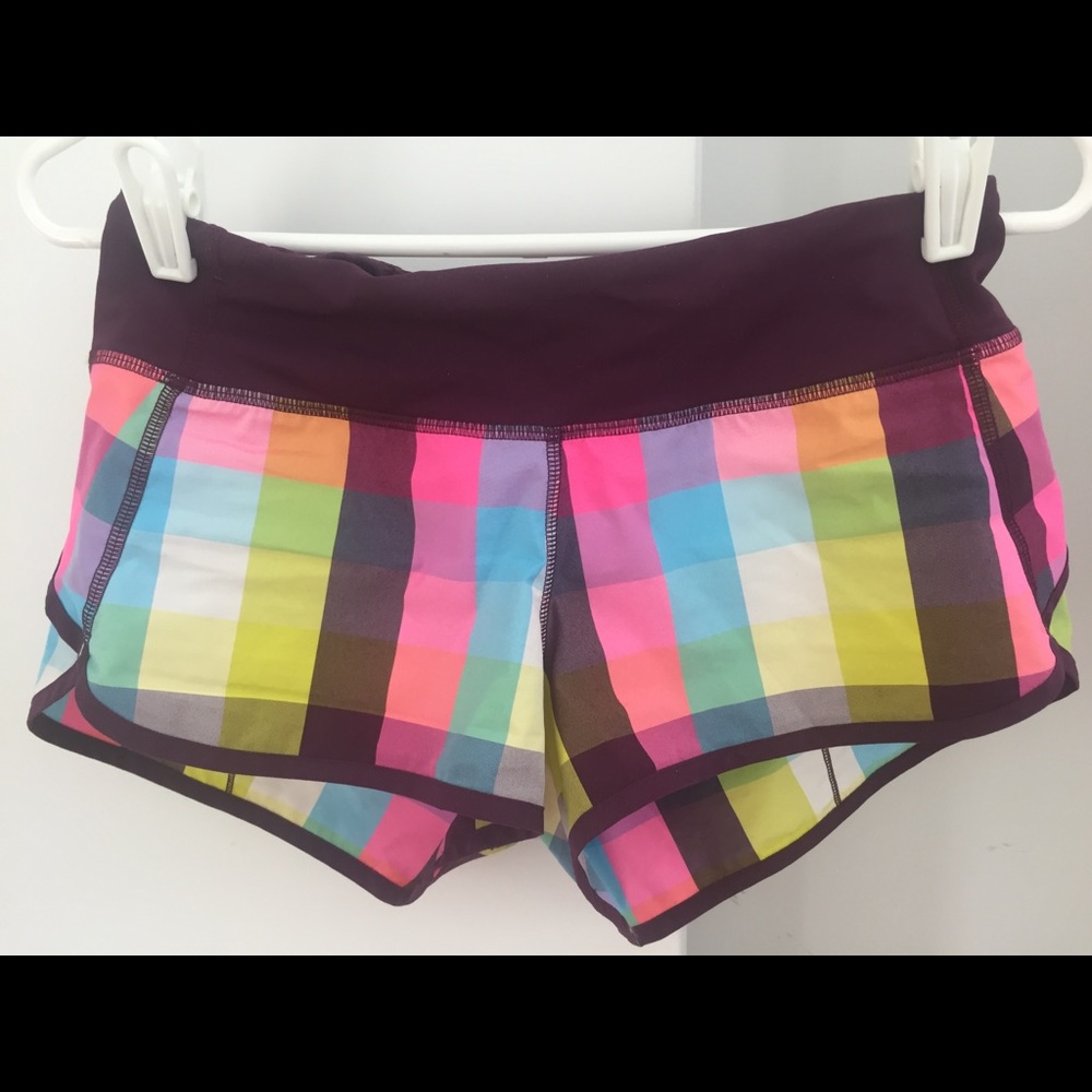 Lululemon Speed shorts size 4