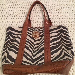 Michael Kors Zebra Print Purse