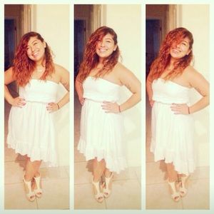 White sun dress