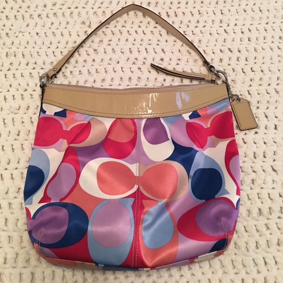 Multi colored Coach Purse - Picture 2 of 3