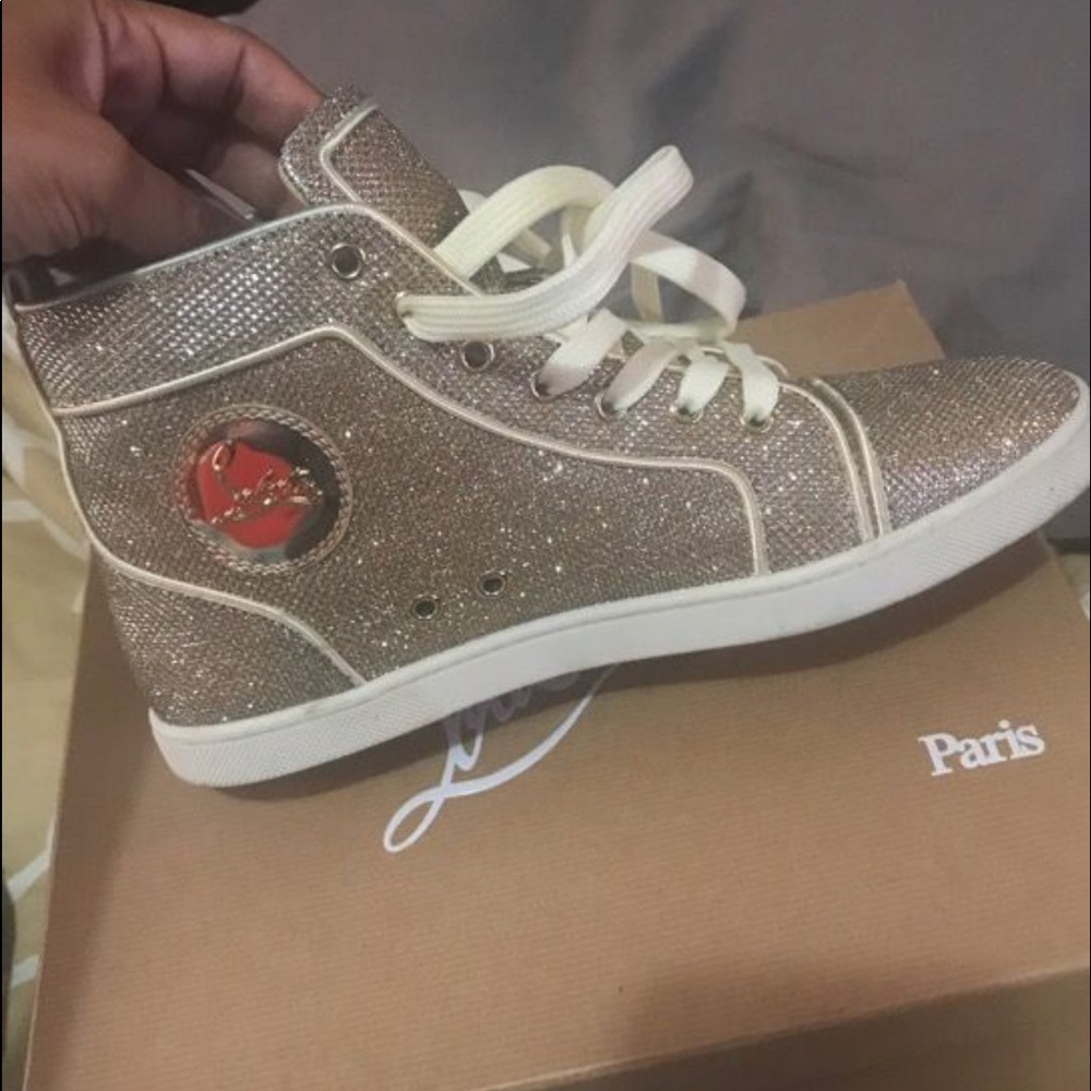 Gold CL sneakers (Authentic)