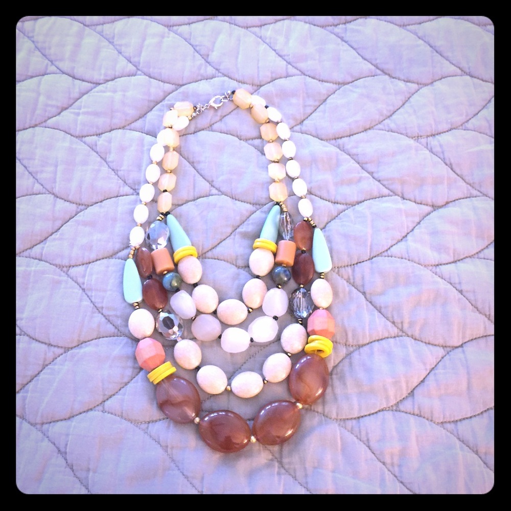 Anthropologie statement necklace