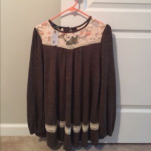 Bib Top & Open Back Sweater