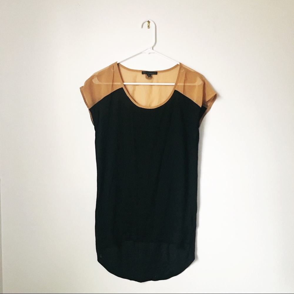 Sheer Block Tee