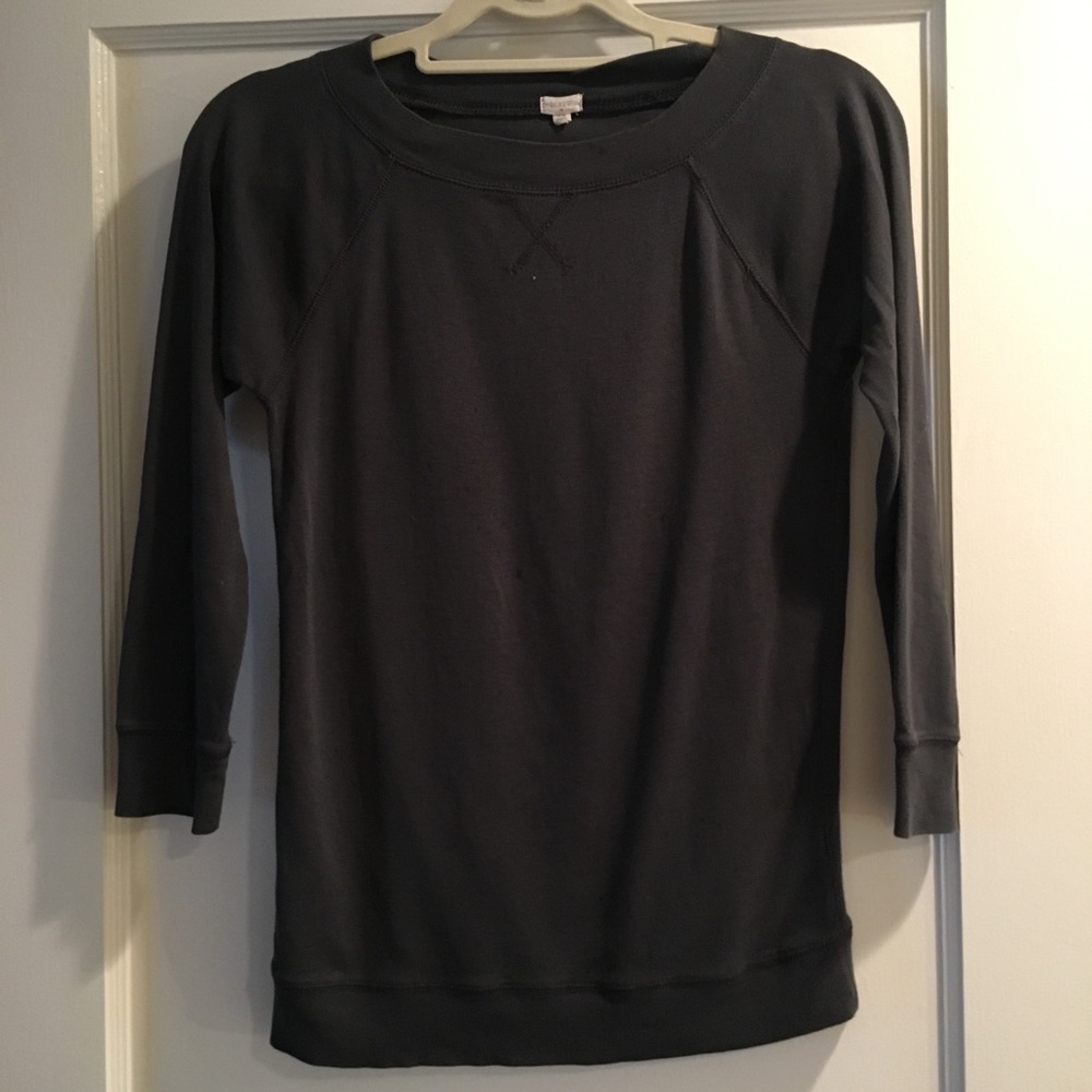 Jcrew long sleeved pullover crew neck top