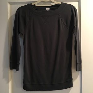 Jcrew long sleeved pullover crew neck top