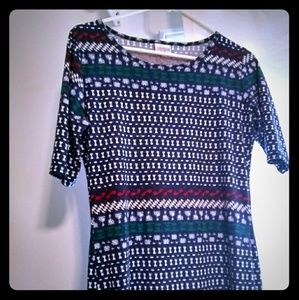 LuLaRoe Julia Dress like New