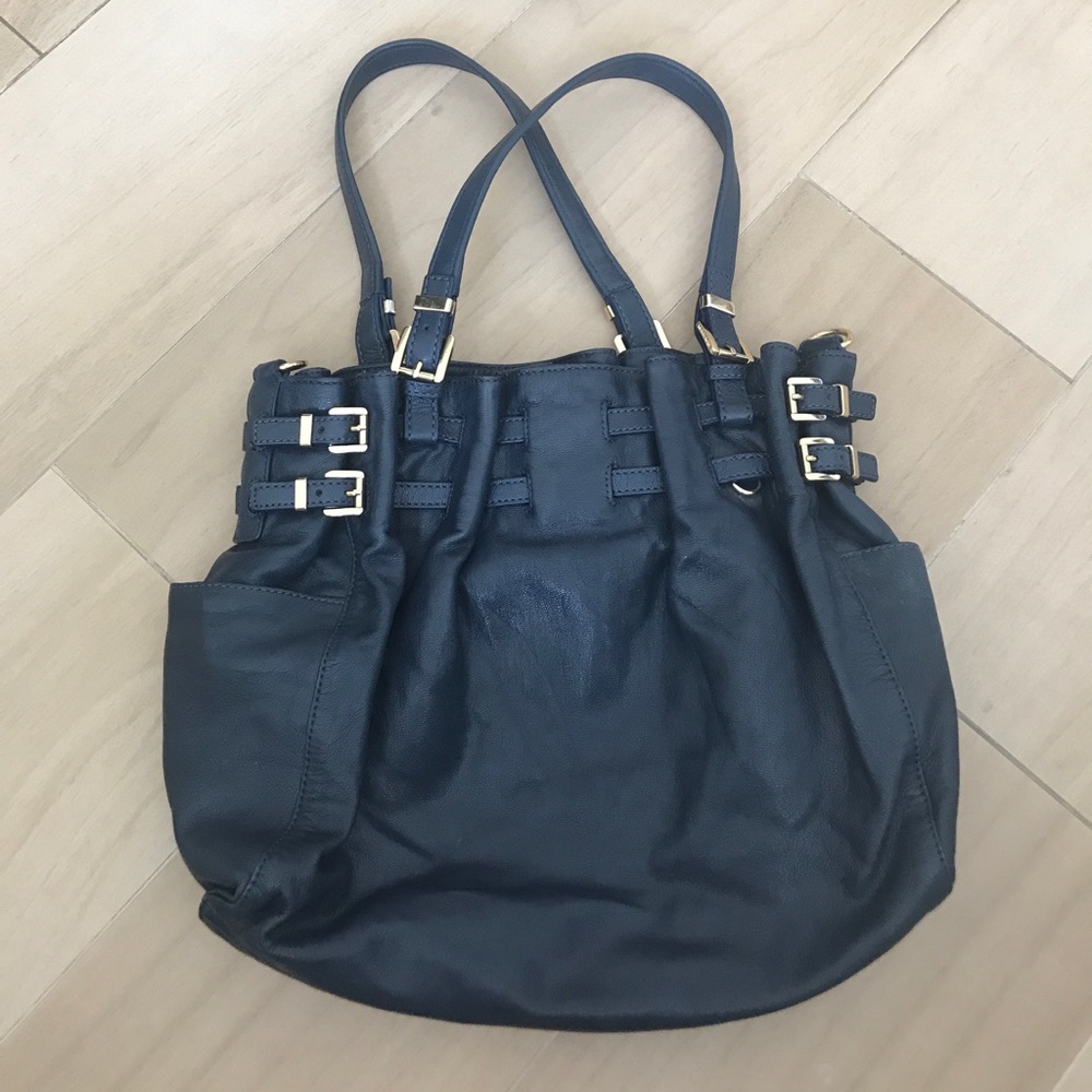 Navy Blue michael kors bag
