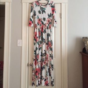 Floral maxi dress