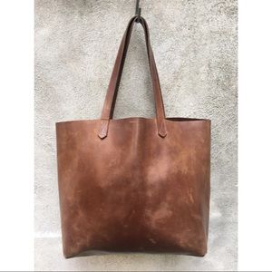 Nisolo Leather Lori Tote in Oak
