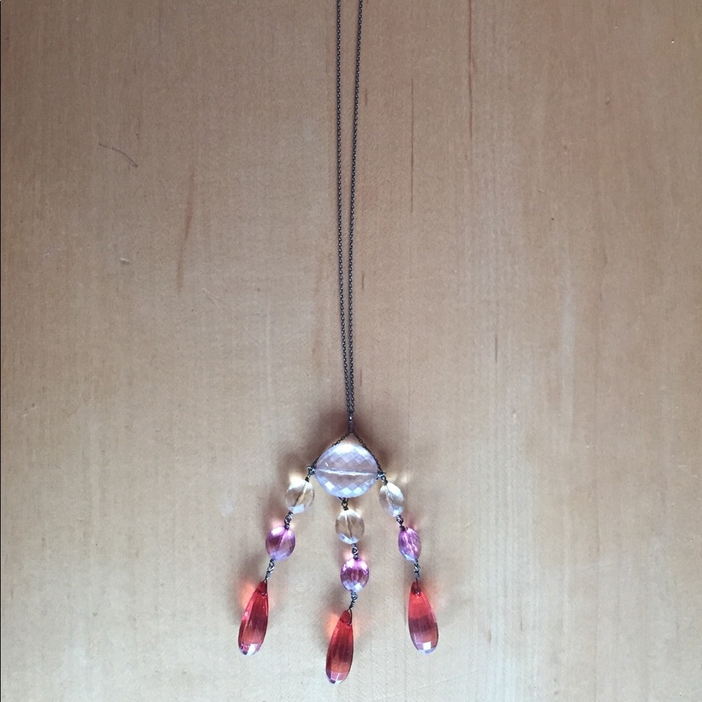 Beautiful crystal necklace