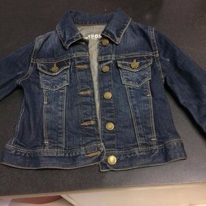 Girls gap jean jacket