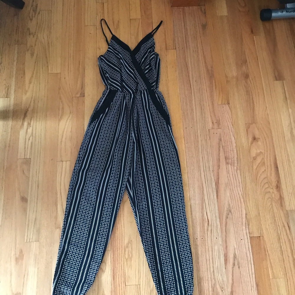 Black and White  Jumpsuit