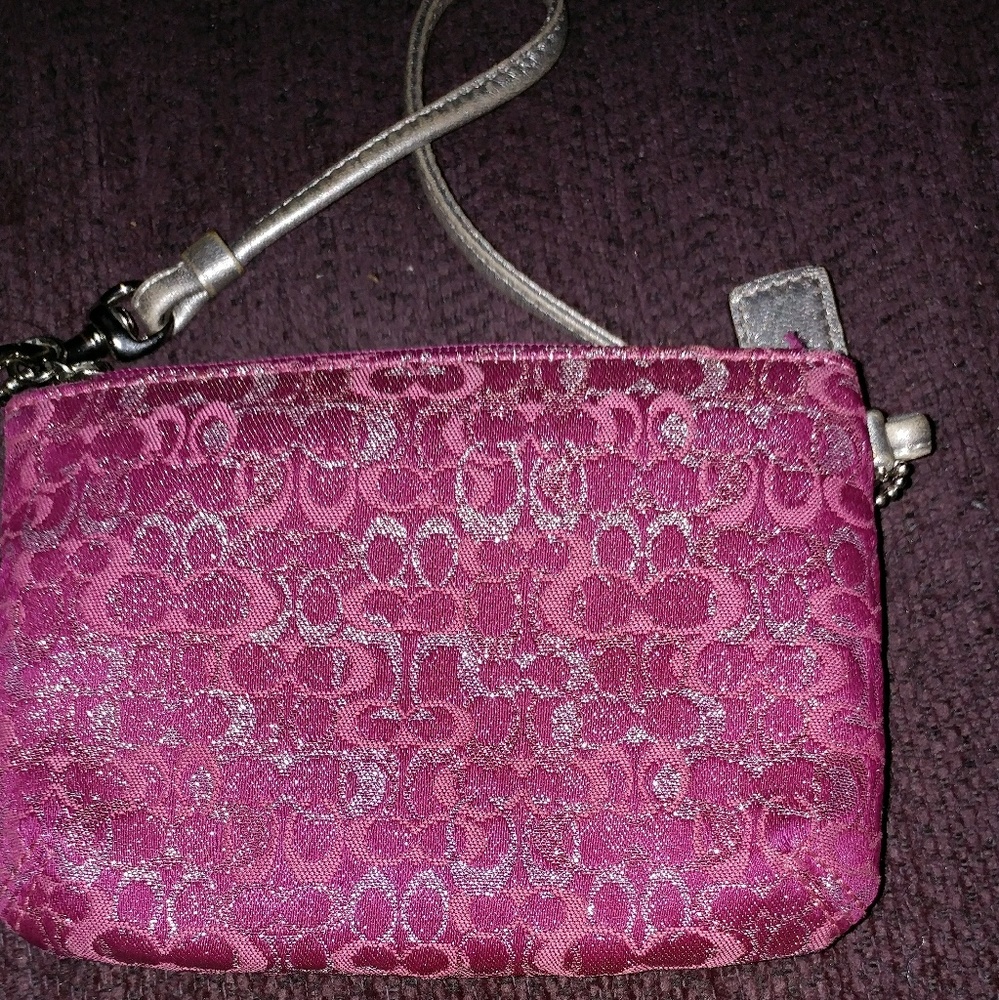 Coach Wristlet with Insert