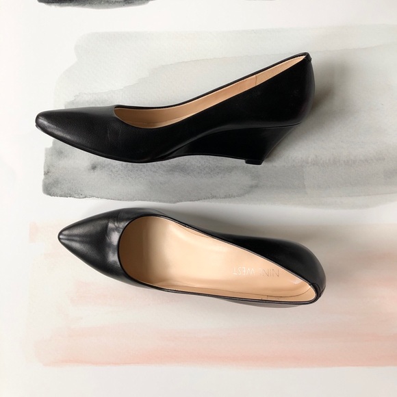 Nine West Shoes - Nine West Leather Wedges; size 36; New Nine West Shoes - Nine West Leather Wedges; size 36; New