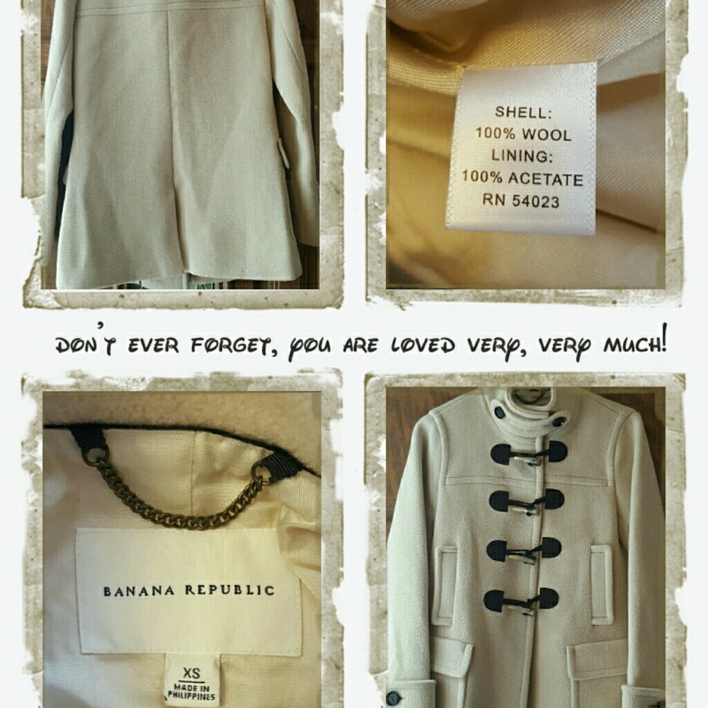 Banana Republic wool coat