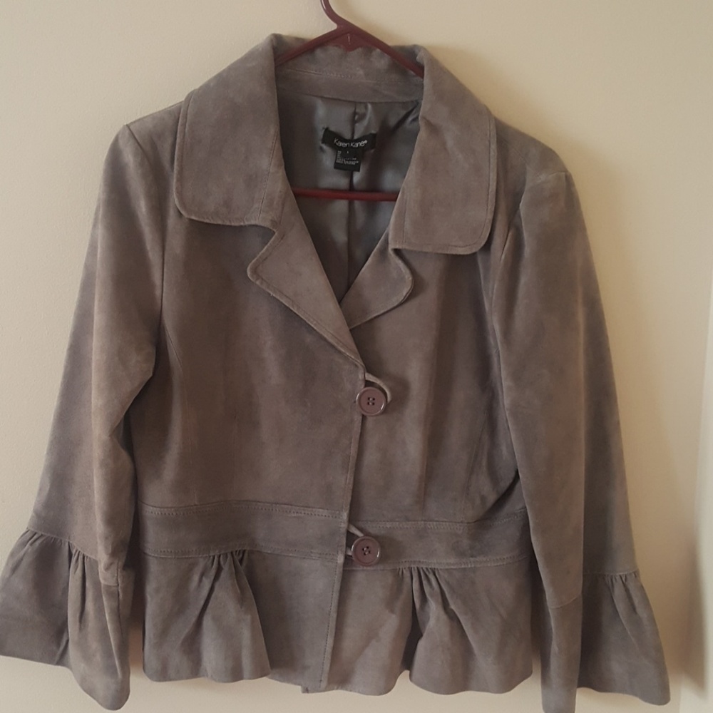 Karen Kane Suede Jacket