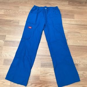 Dickies royal blue scrub pants