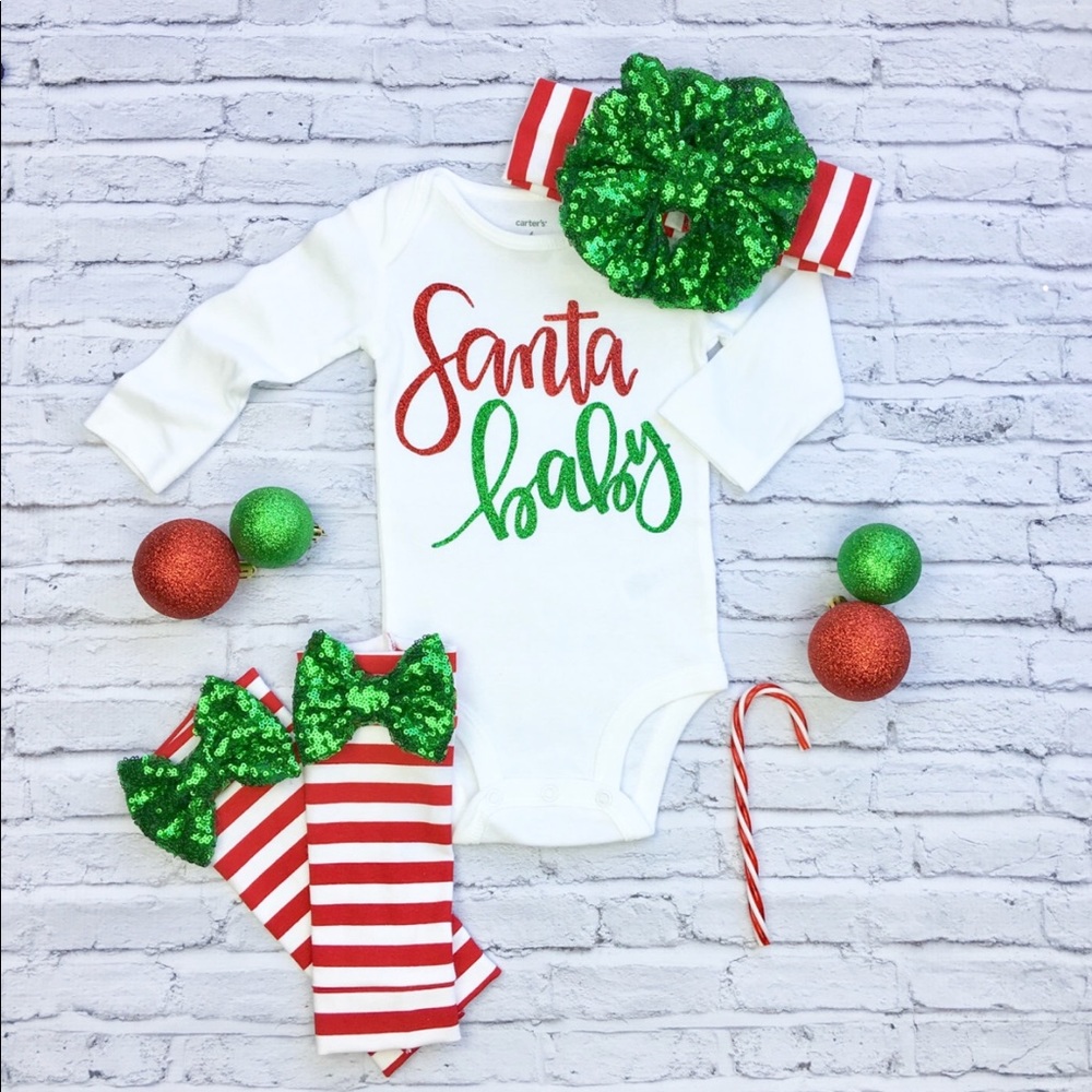 Christmas “Santa Baby” outfit!