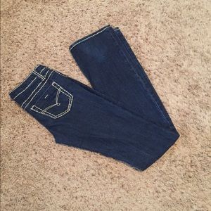 Blue asphalt jeans
