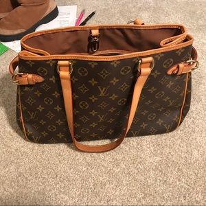 Louis Vuitton Brown Batignolles Horizontal Bag