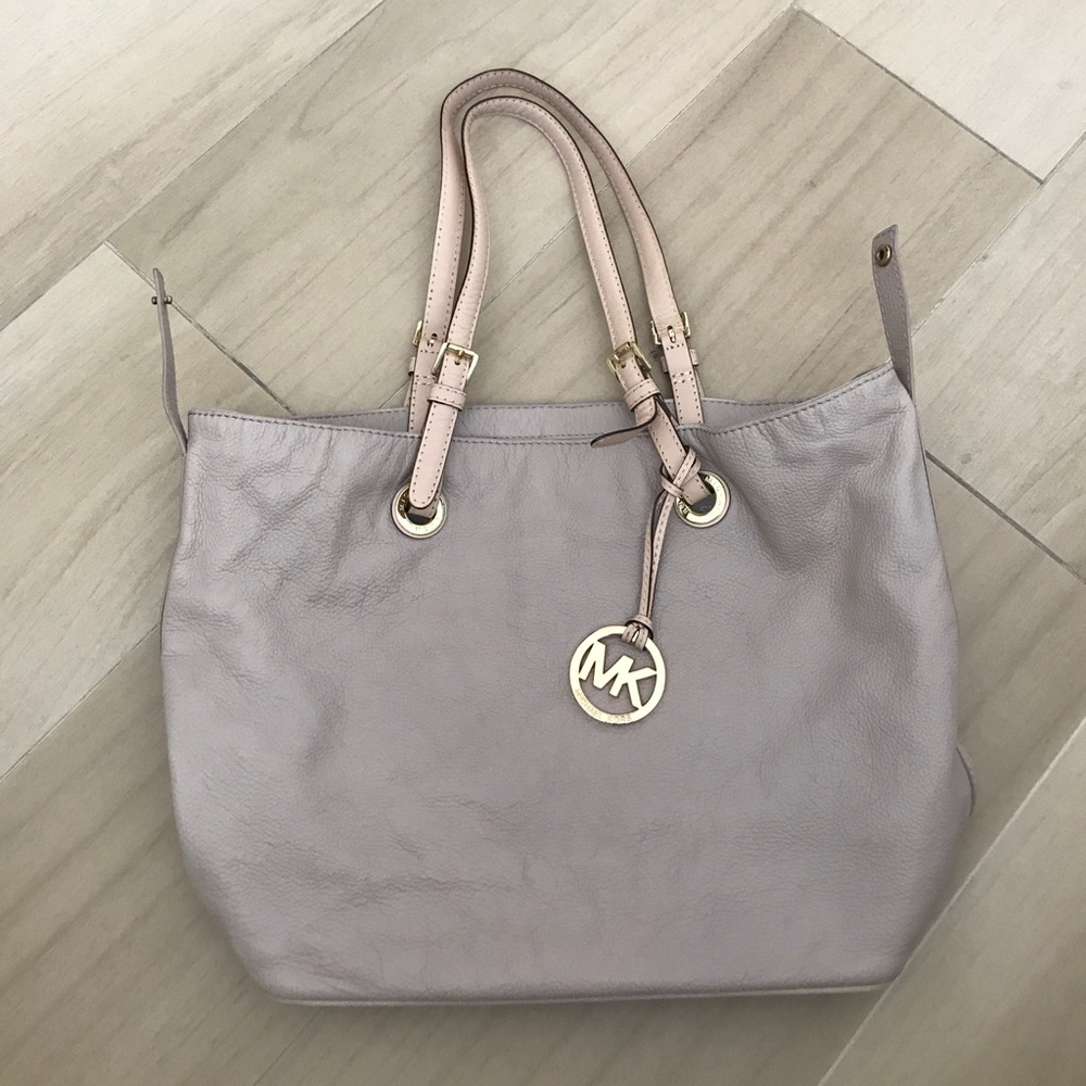 Cream Michael Kors bag