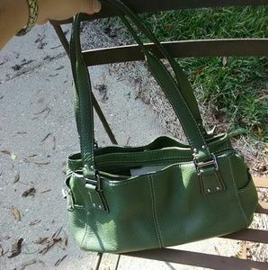 Forrest green fossil purse