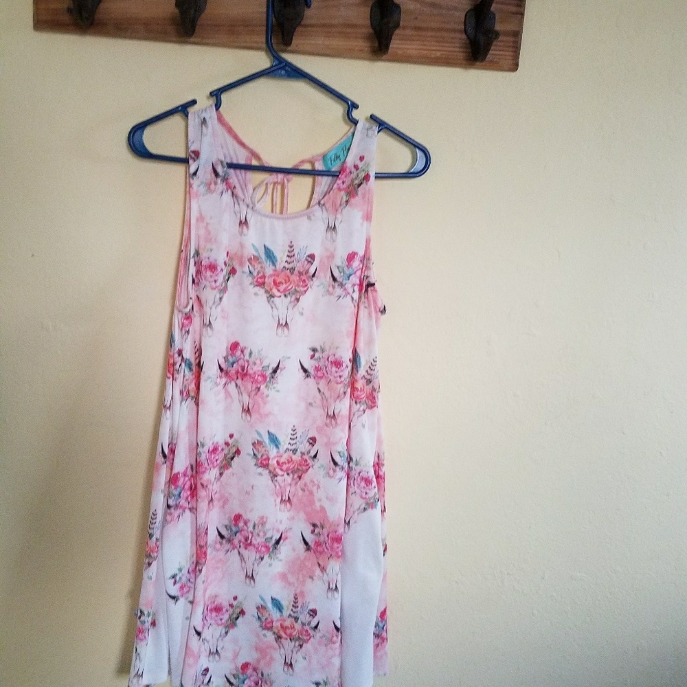 *filly flair* skull dress in pink