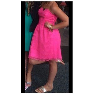 Lilly Pulitzer Strapless Sweetheart Dress