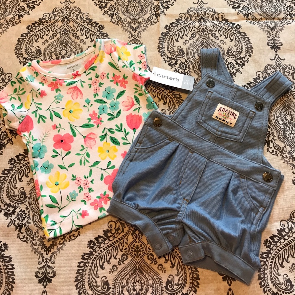 NWT Carter’s Baby Girls 2 Piece Set