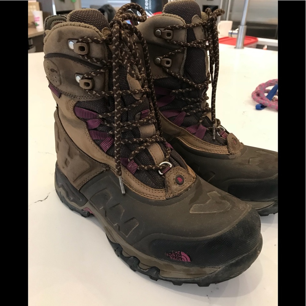 The North Face hiking boots