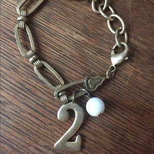 Anthropologie charm bracelet