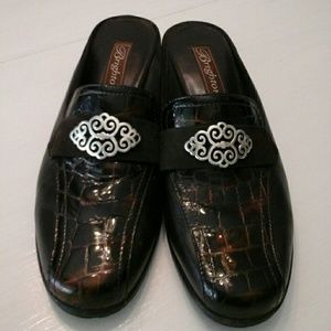 Brighton brown mules