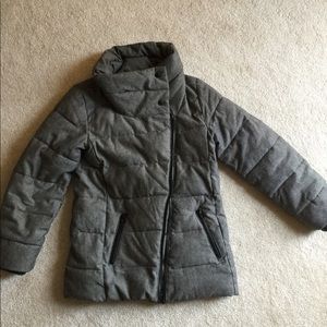 Girls modern cut puffer