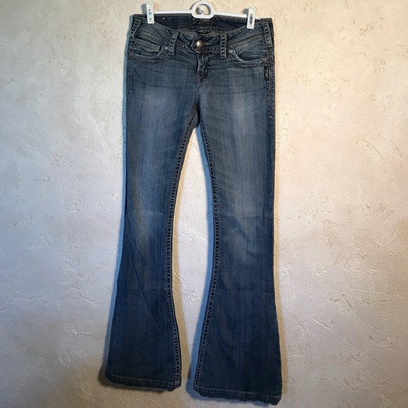 camden rose bell silver jeans