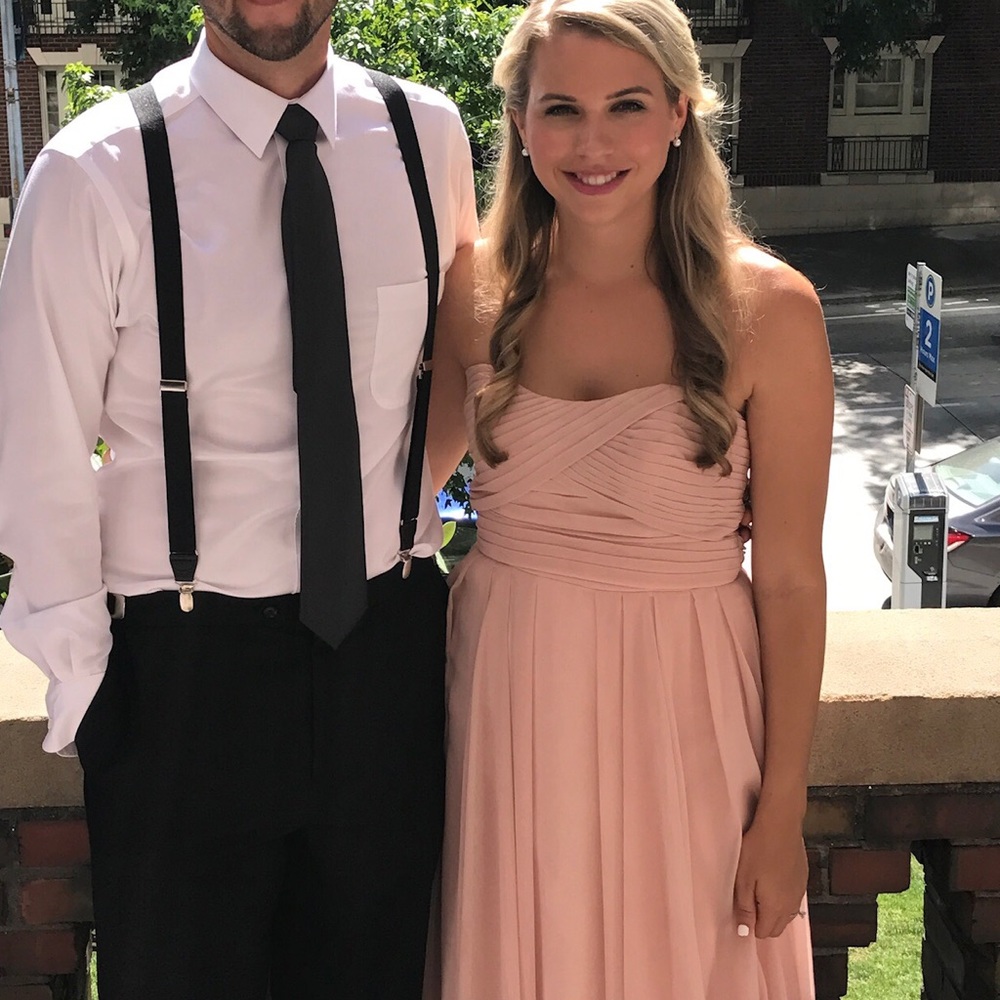 Blush Bridesmaid Dress