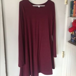 Old Navy Long Sleeve T-Shirt Dress
