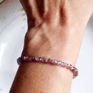 Pink Tourmaline Bracelet