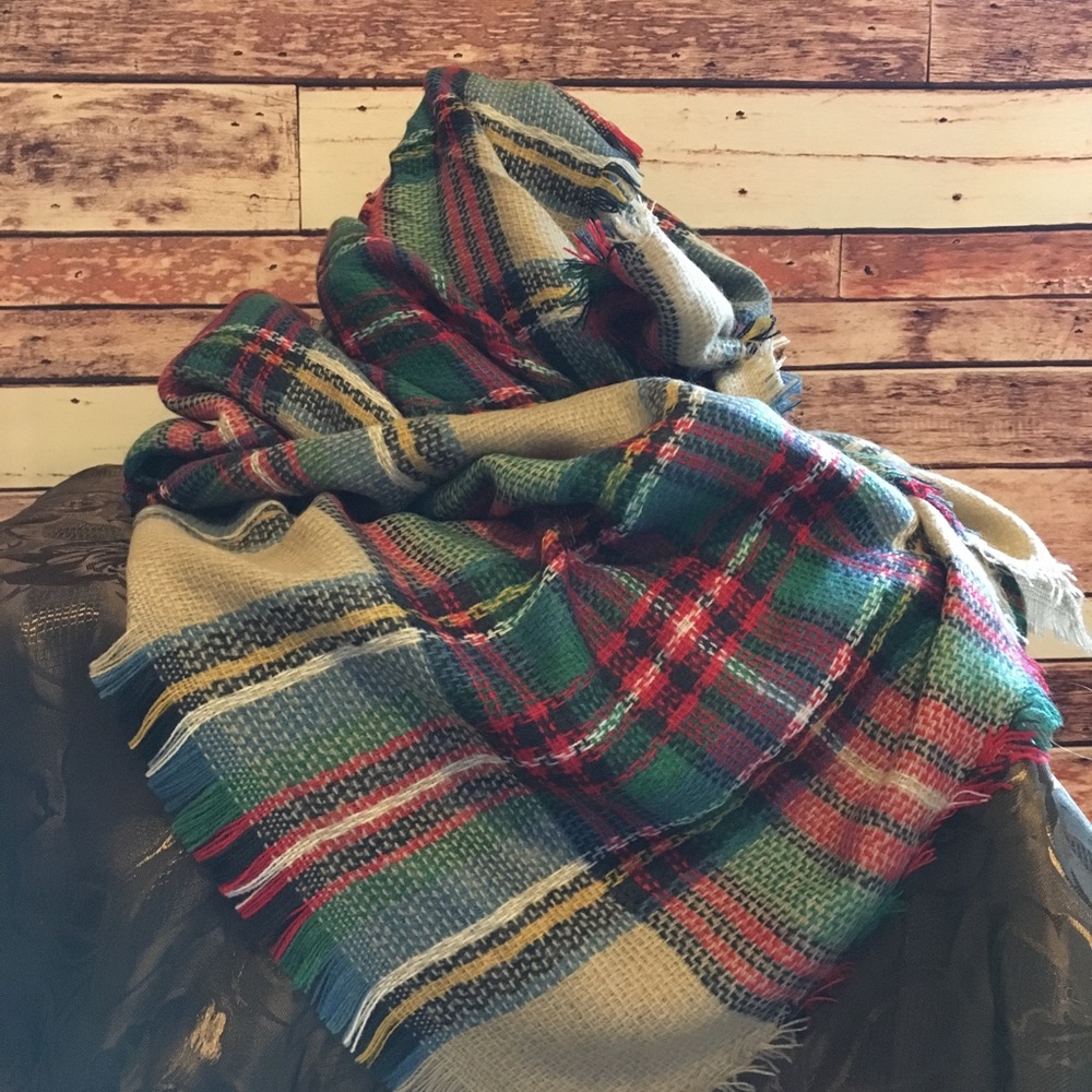 Soft Scarf in warm colors