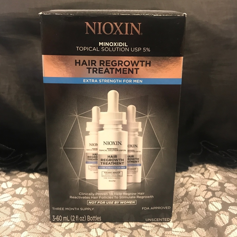Nioxin Hair Regrowth Treatment. Minoxidil USP 5%