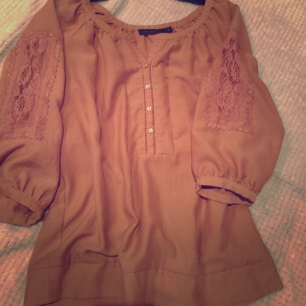 Pink blouse